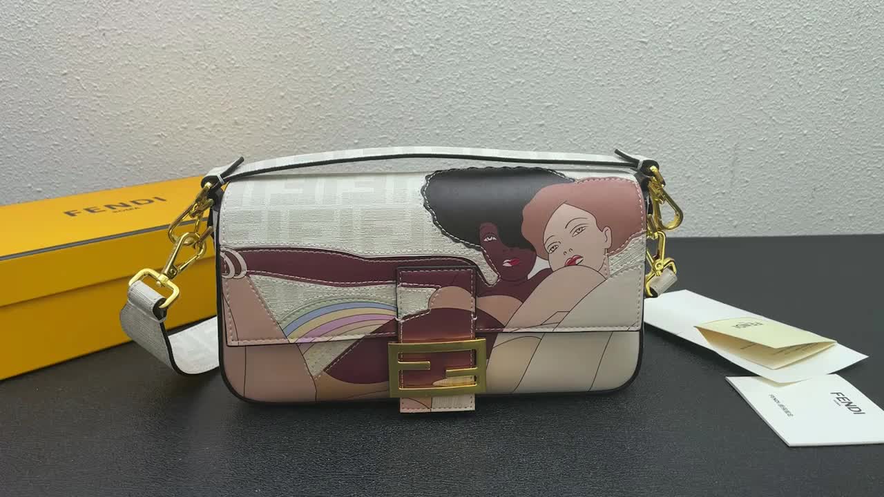 Fendi Bag-(4A)-Baguette-,Code: YB4668,$ 142USD