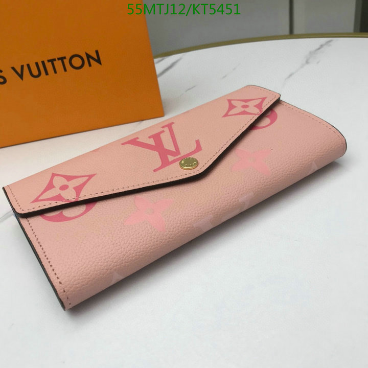 LV Bags-(4A)-Wallet-,Code: KT5451,$ 72USD
