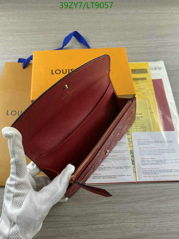 LV Bags-(4A)-Wallet-,Code: LT9057,$ 51USD