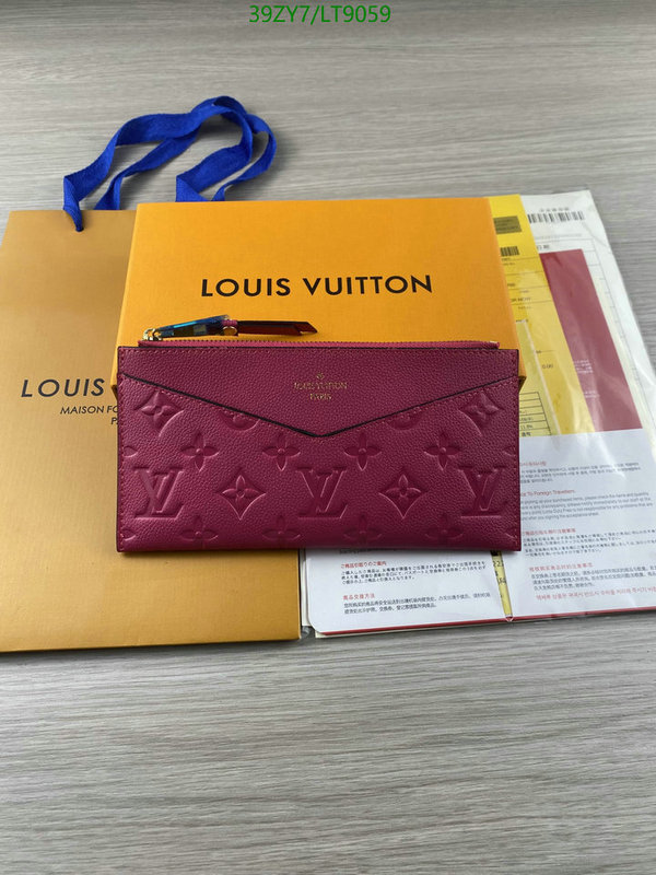 LV Bags-(4A)-Wallet-,Code: LT9059,$ 51USD