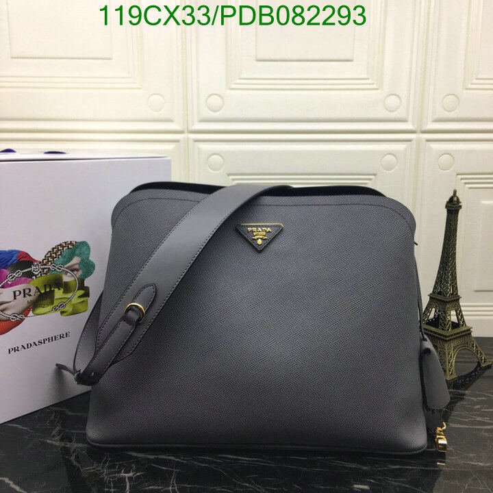 Prada Bag-(4A)-Handbag-,Code: PDB082293,$ 155USD