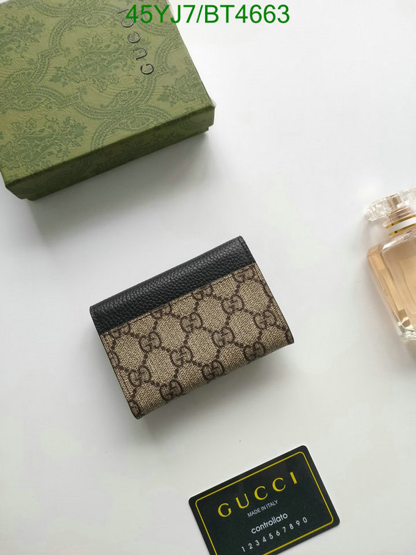 Gucci Bag-(4A)-Wallet- Code: BT4663 $ 59USD
