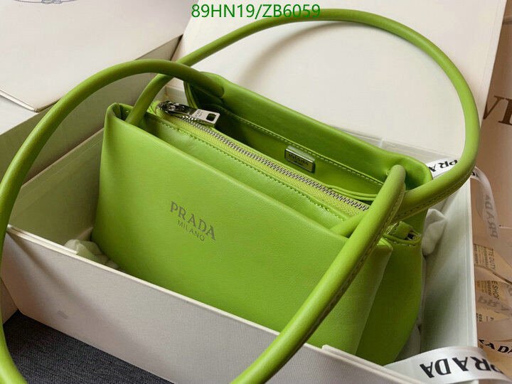 Prada Bag-(4A)-Handbag-,Code: ZB6059,$ 116USD