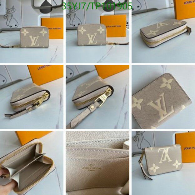 LV Bags-(4A)-Wallet-,Code: TP101905,$ 46USD