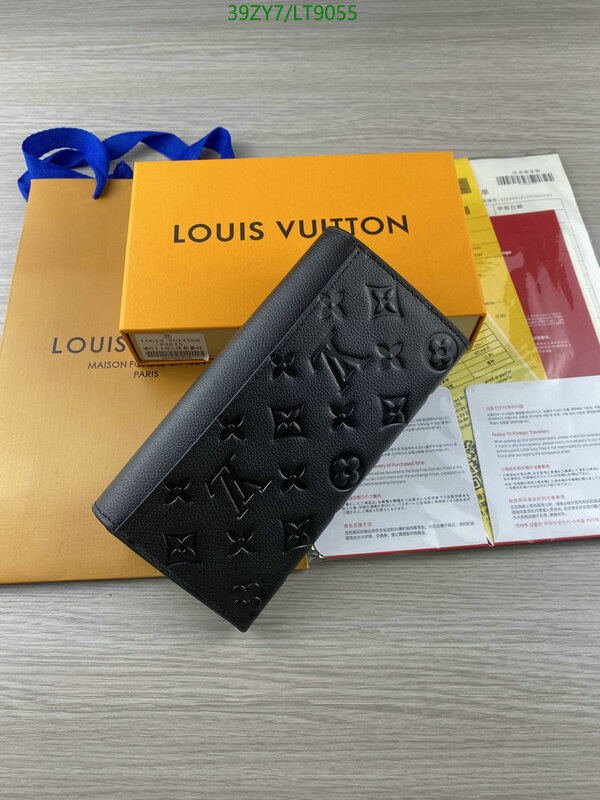 LV Bags-(4A)-Wallet-,Code: LT9055,$ 51USD