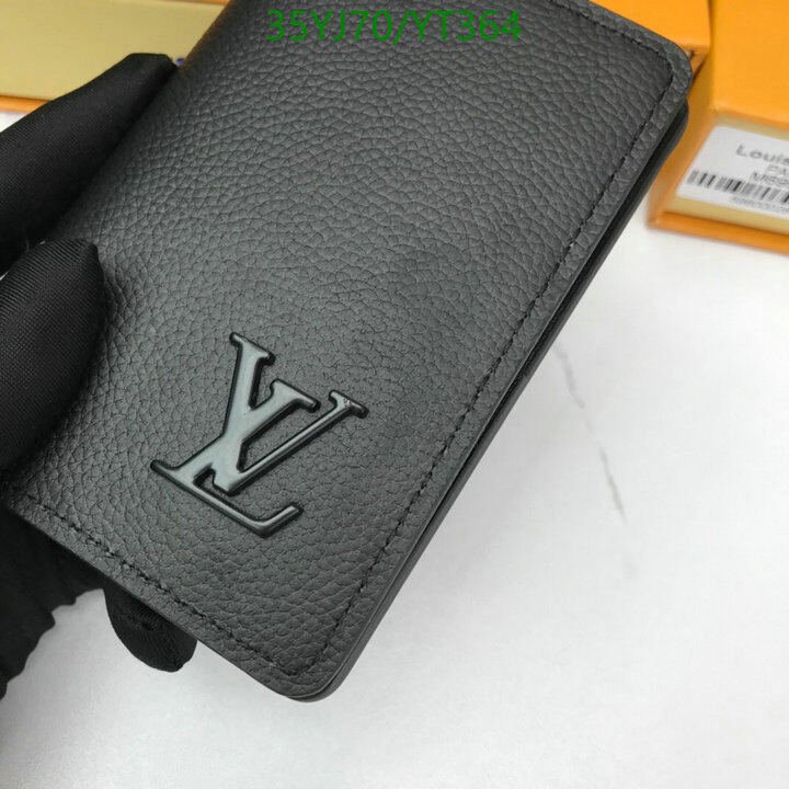 LV Bags-(4A)-Wallet-,Code: YT364,$ 46USD