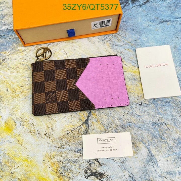 LV Bag-(4A)-Wallet- Code: QT5377 $ 46USD