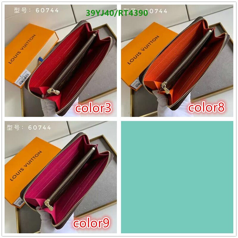 LV Bag-(4A)-Wallet- Code: RT4390 $ 51USD