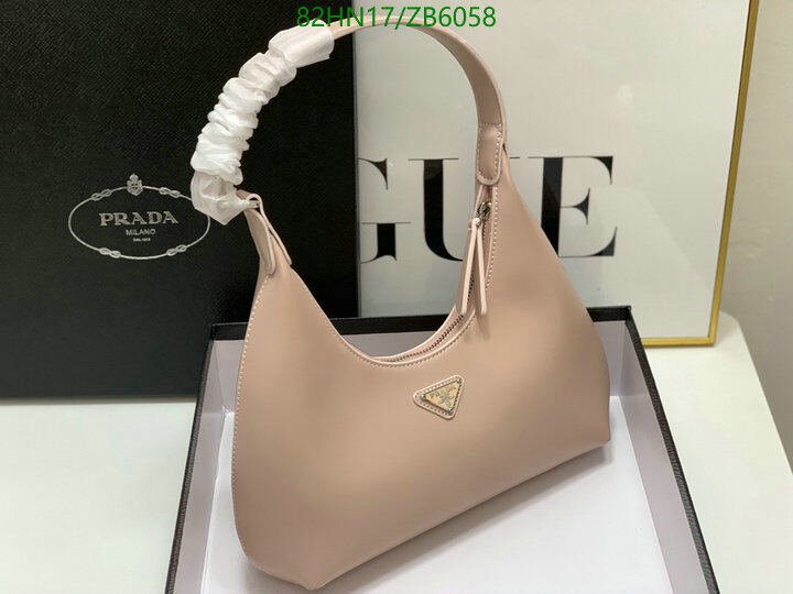 Prada Bag-(4A)-Handbag- Code: ZB6058 $ 107USD