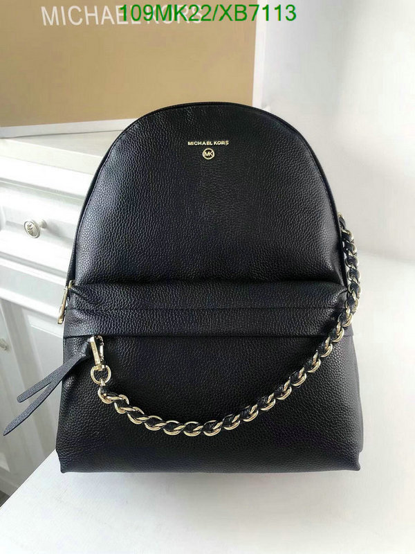 Michael Kors Bag-(4A)-Backpack-,Code: XB7113,$ 142USD