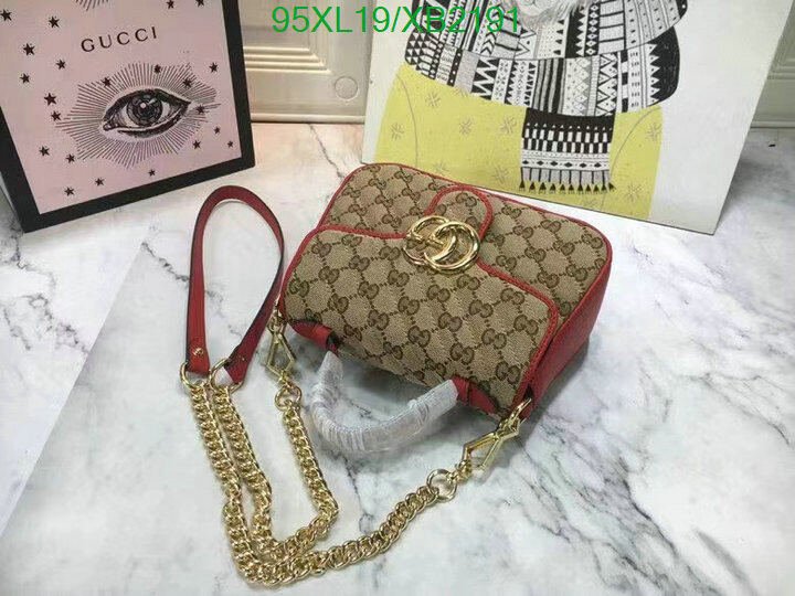 Gucci Bag-(4A)-Diagonal-,Code: XB2191,$ 124USD