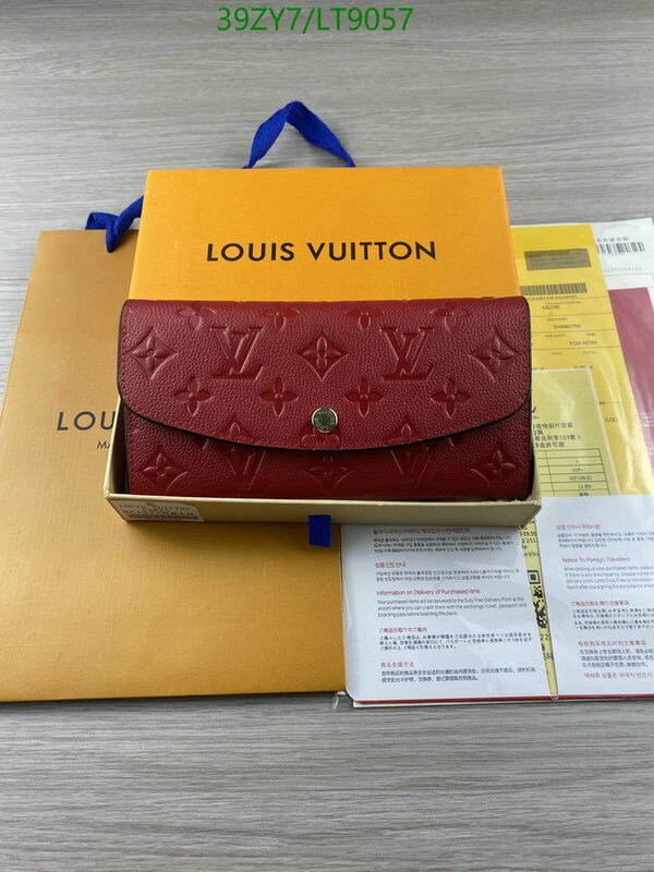 LV Bags-(4A)-Wallet-,Code: LT9057,$ 51USD