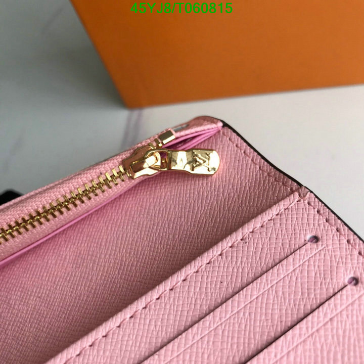 LV Bags-(4A)-Wallet-,Code: T060815,$ 55USD