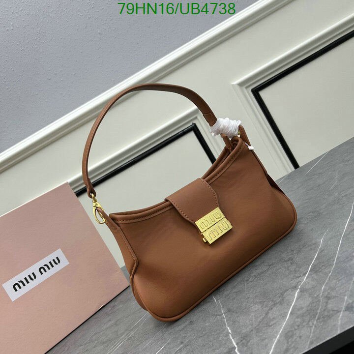 Miu Miu Bag-(4A)-Handbag- Code: UB4738 $ 103USD