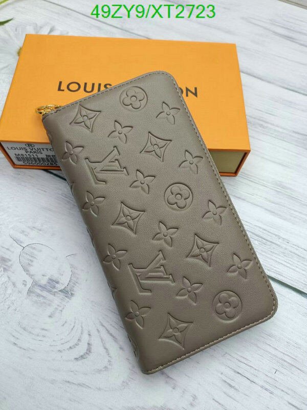 LV Bags-(4A)-Wallet-,Code: XT2723,$ 64USD