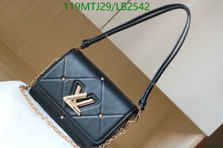 LV Bags-(4A)-Pochette MTis Bag-Twist-,Code: LB2542,$ 155USD