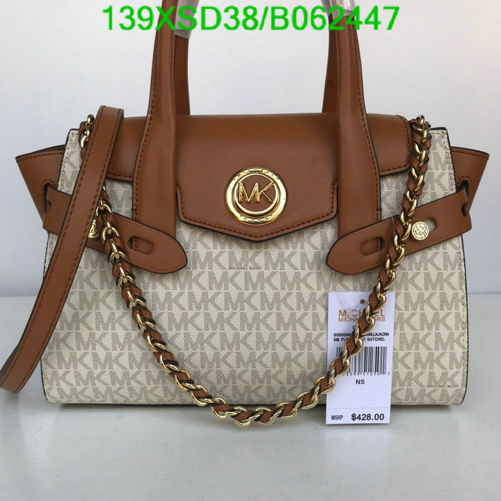 Michael Kors Bag-(4A)-Handbag-,Code: B062447,$ 181USD