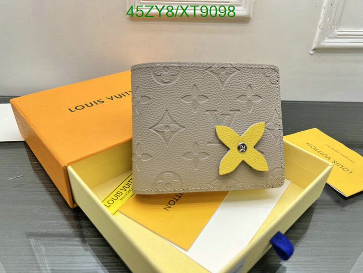 LV Bag-(4A)-Wallet- Code: XT9098 $ 59USD