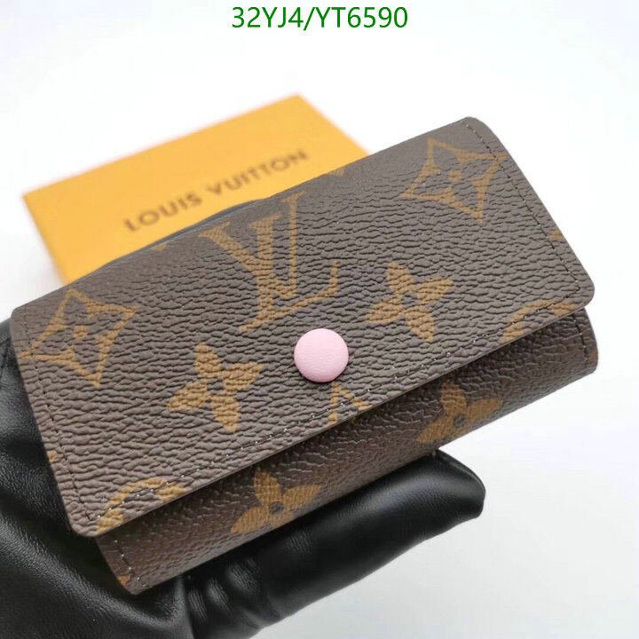 LV Bags-(4A)-Wallet-,Code: YT6590,$ 42USD