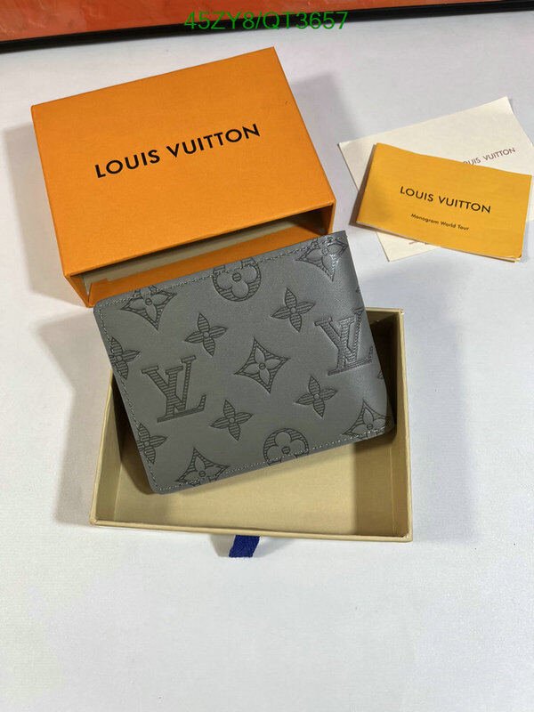 LV Bag-(4A)-Wallet- Code: QT3657 $ 59USD