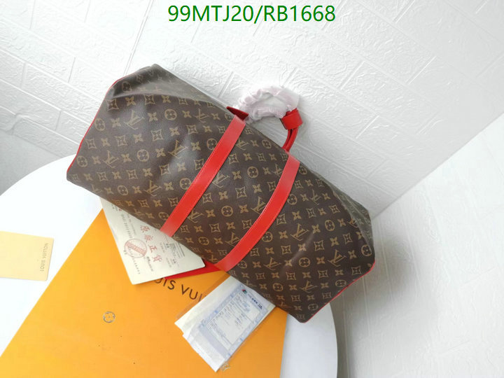 LV Bags-(4A)-Keepall BandouliRe 45-50-,Code:RB1668,$ 129USD