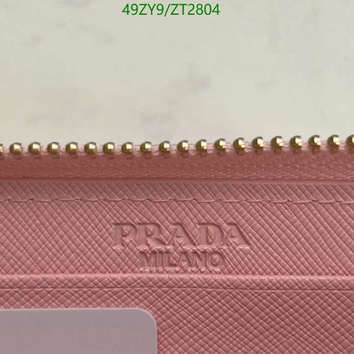 Prada Bag-(4A)-Wallet- Code: ZT2804 $ 64USD