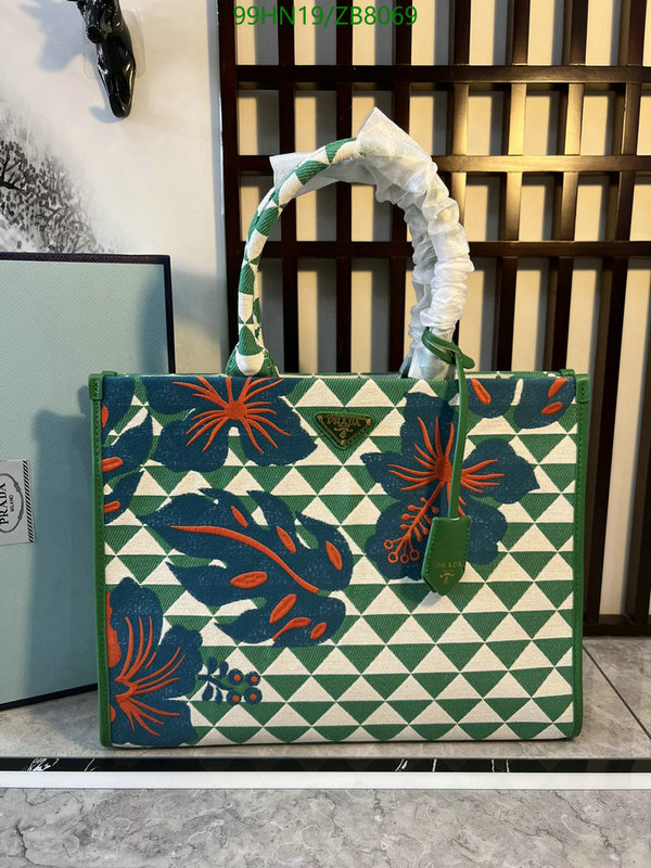 Prada Bag-(4A)-Handbag- Code: ZB8069 $ 129USD