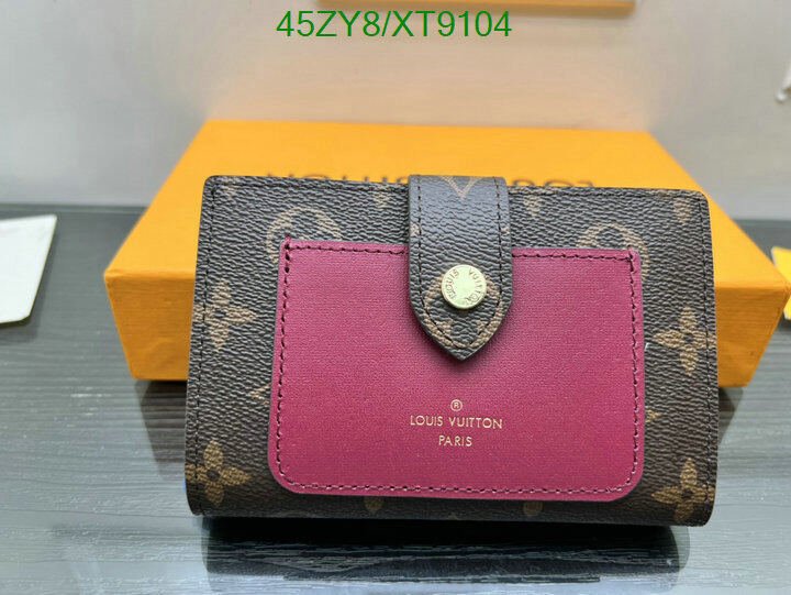 LV Bag-(4A)-Wallet- Code: XT9104 $ 59USD