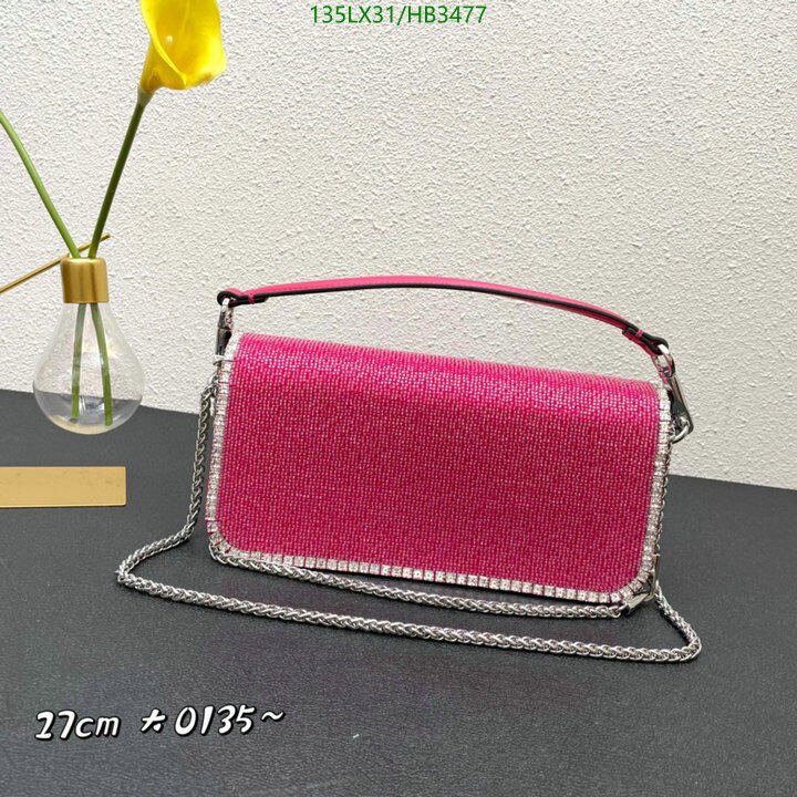 Valentino Bag-(4A)-LOC-V Logo ,Code: HB3477,$ 176USD