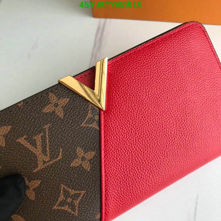 LV Bags-(4A)-Wallet-,Code: T060815,$ 55USD