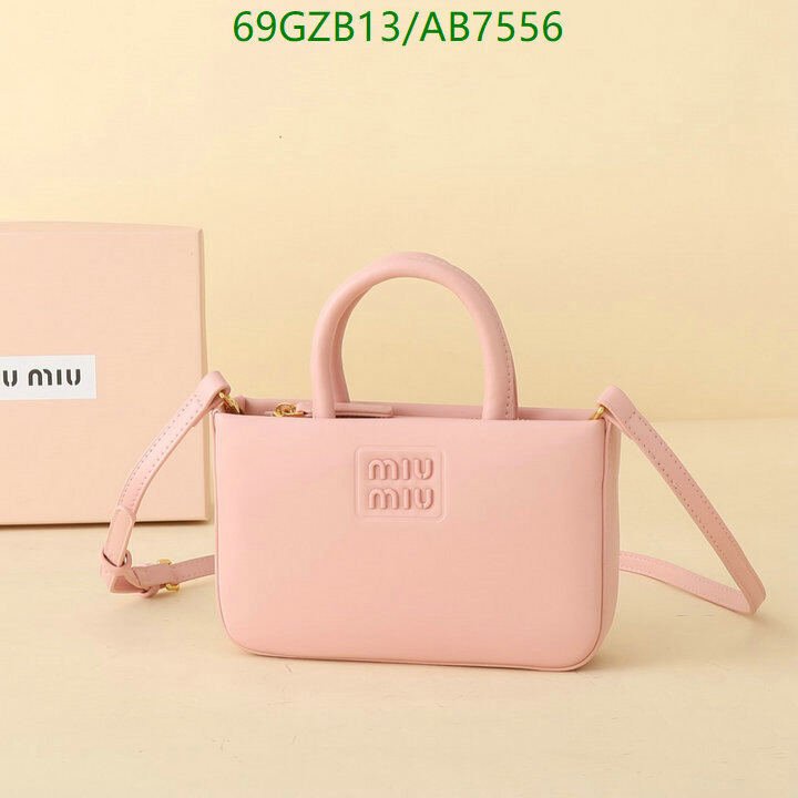 Miu Miu Bag-(4A)-Crossbody- Code: AB7556 $ 90USD