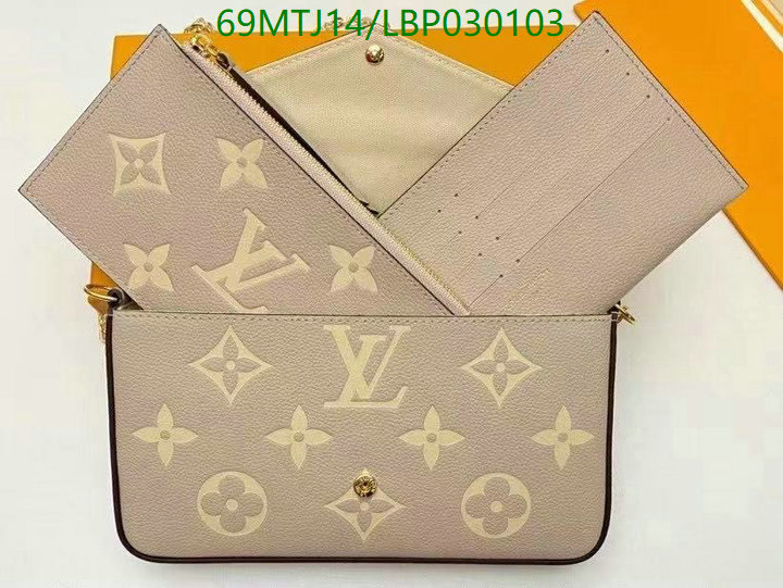 LV Bags-(4A)-Pochette MTis Bag-Twist-,Code: LBP030103,$ 90USD