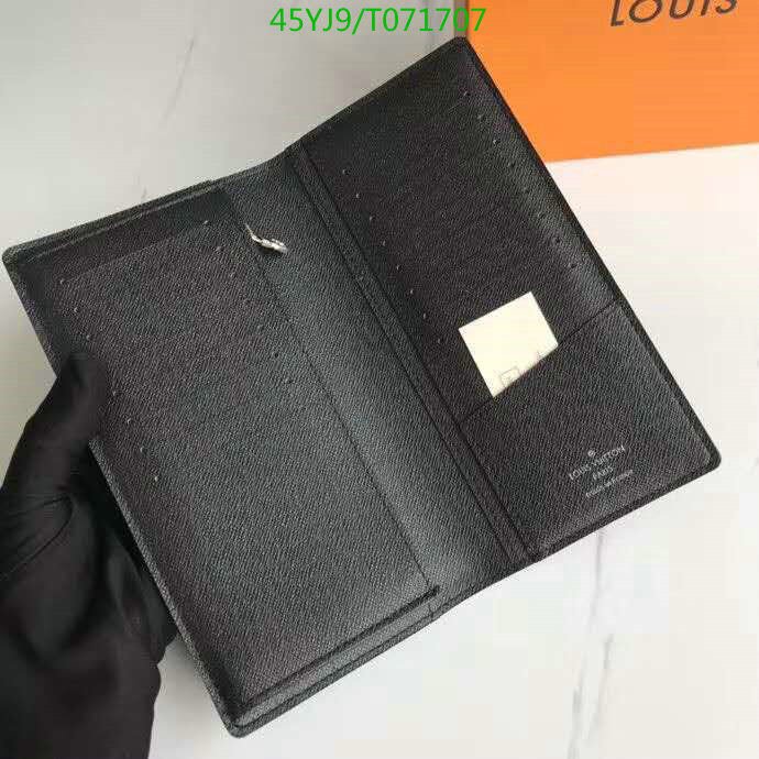 LV Bags-(4A)-Wallet-,Code: T071707,$ 59USD