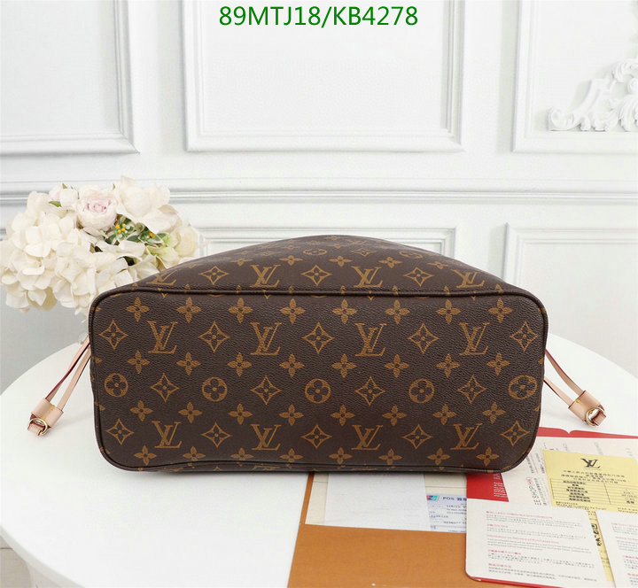 LV Bags-(4A)-Neverfull-,Code: KB4278,$ 116USD