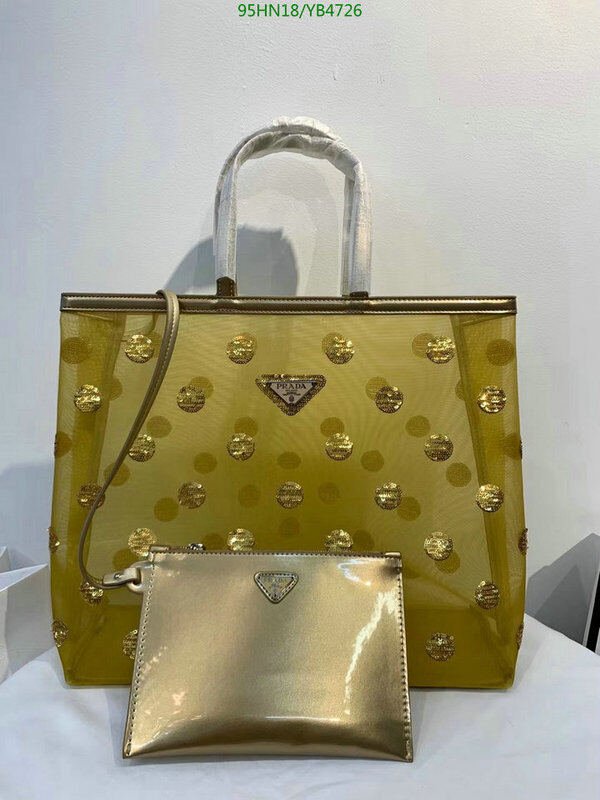 Prada Bag-(4A)-Handbag-,Code: YB4726,$ 124USD