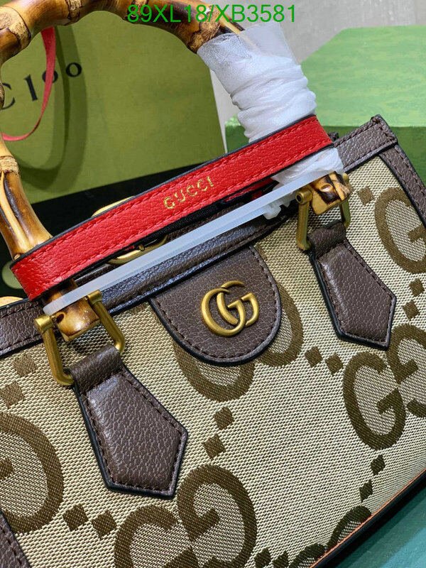 Gucci Bag-(4A)-Diana-Bamboo-,Code: XB3581,$ 116USD