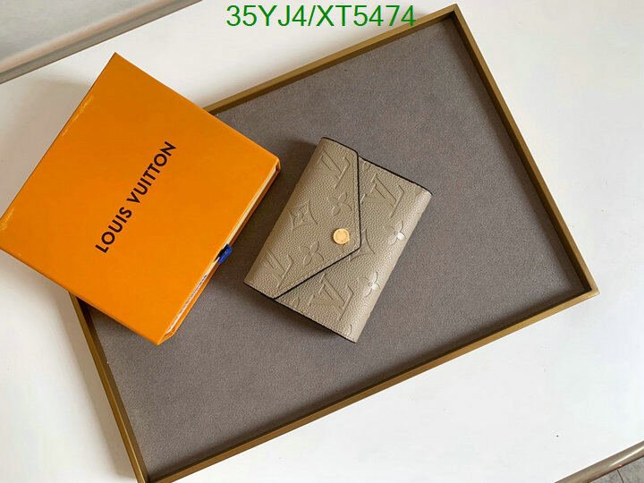 LV Bags-(4A)-Wallet-,Code: XT5474,$ 46USD