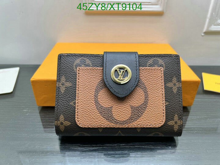 LV Bag-(4A)-Wallet- Code: XT9104 $ 59USD