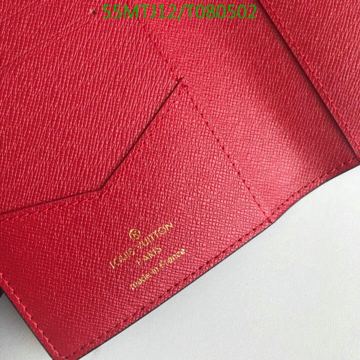 LV Bags-(4A)-Wallet-,Code: T080502,$ 72USD