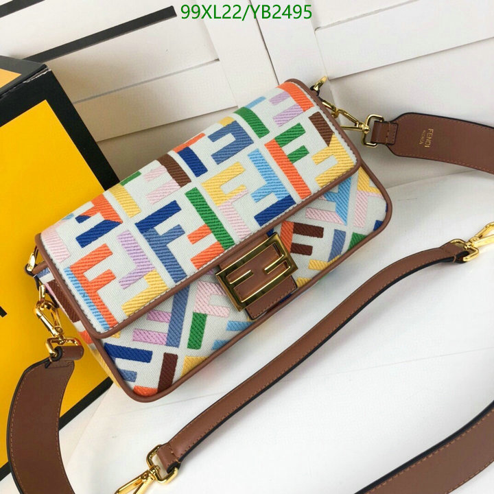Fendi Bag-(4A)-Baguette- Code: YB2495 $ 129USD