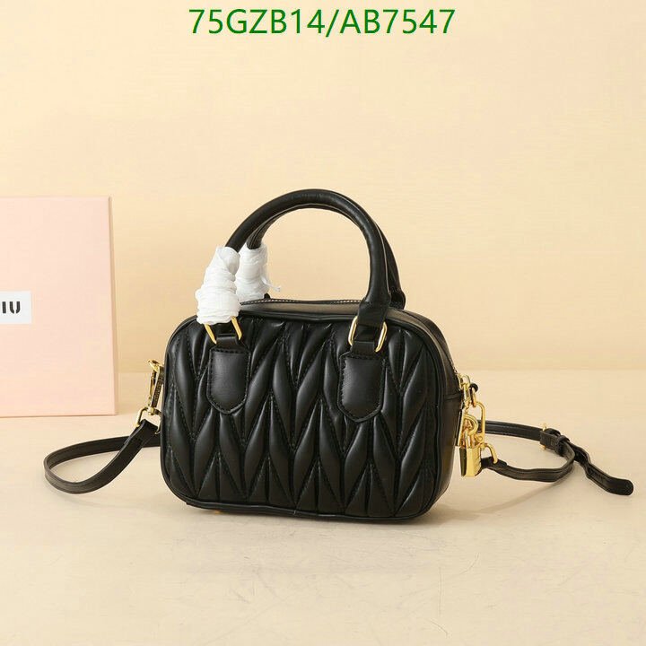 Miu Miu Bag-(4A)-Crossbody- Code: AB7547 $ 98USD