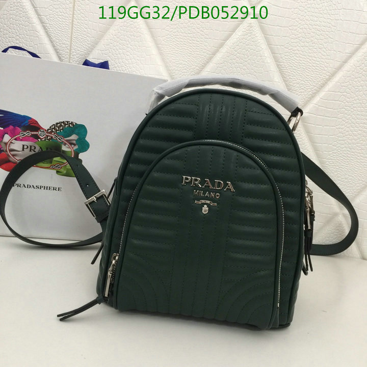 Prada Bag-(4A)-Backpack-,Code: PDB052910,$ 155USD