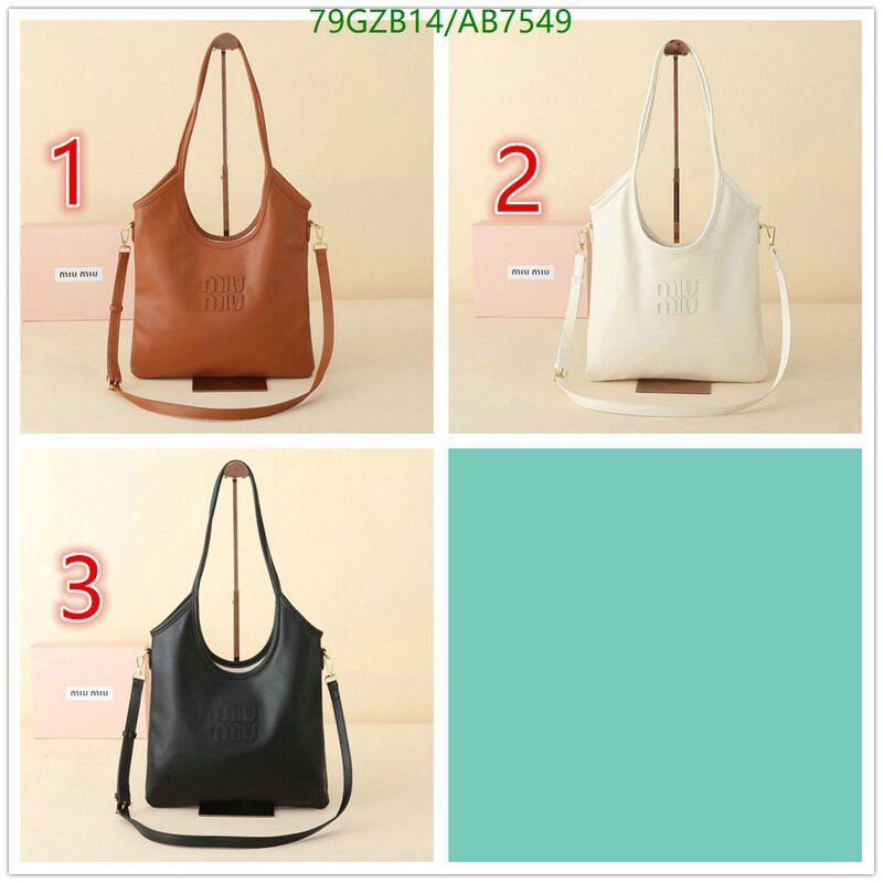Miu Miu Bag-(4A)-Handbag- Code: AB7549 $ 103USD