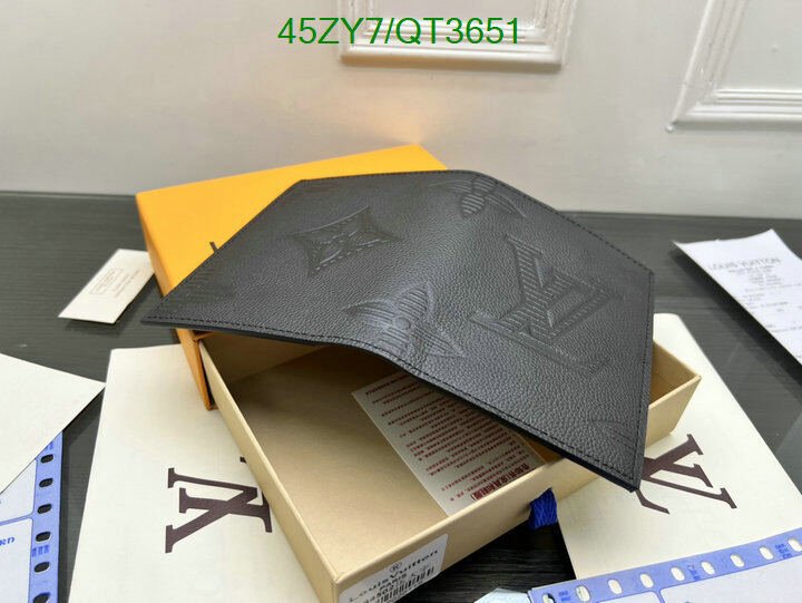 LV Bag-(4A)-Wallet- Code: QT3651 $ 59USD