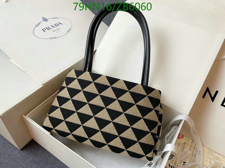 Prada Bag-(4A)-Handbag-,Code: ZB6060,$ 103USD