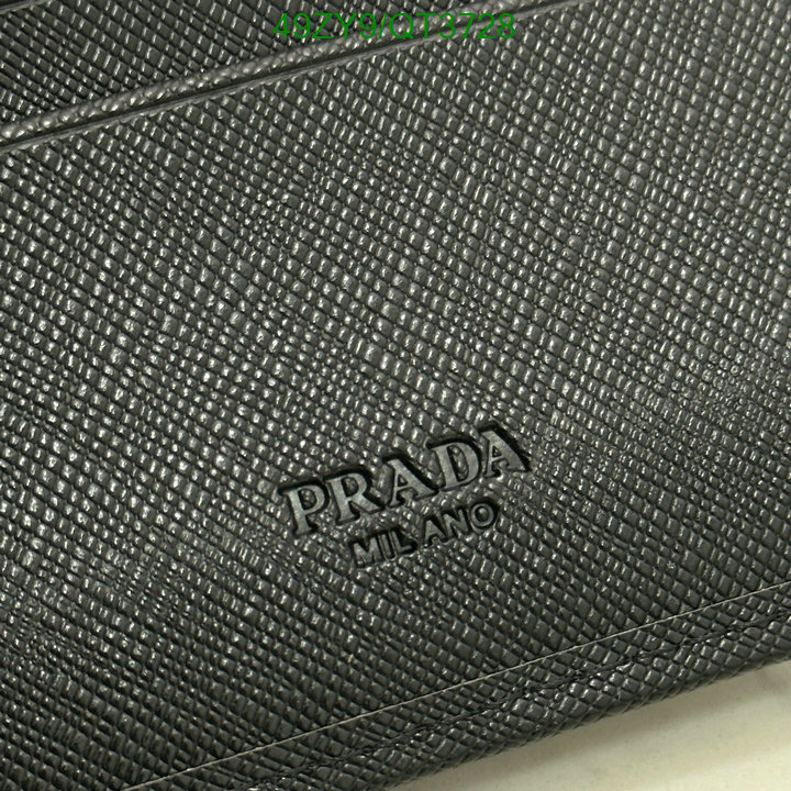Prada Bag-(4A)-Wallet- Code: QT3728 $ 64USD