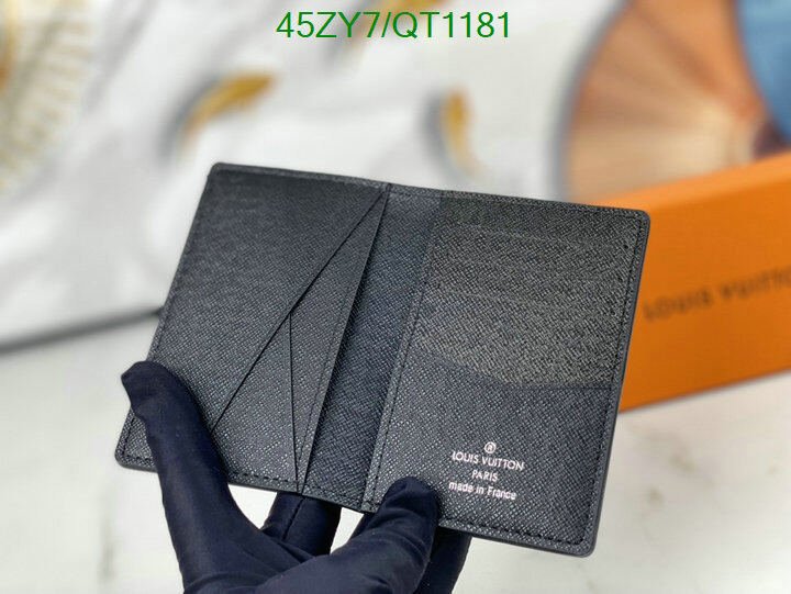LV Bag-(4A)-Wallet- Code: QT1181 $ 59USD