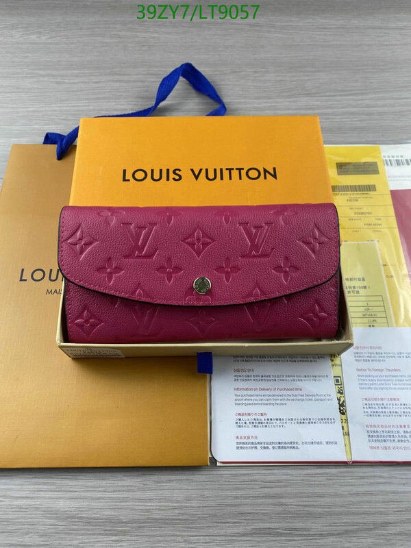 LV Bags-(4A)-Wallet-,Code: LT9057,$ 51USD