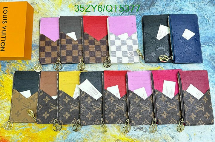 LV Bag-(4A)-Wallet- Code: QT5377 $ 46USD