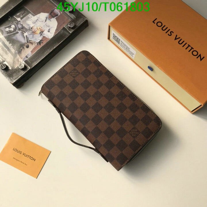 LV Bags-(4A)-Wallet-,Code: T061803,$ 59USD
